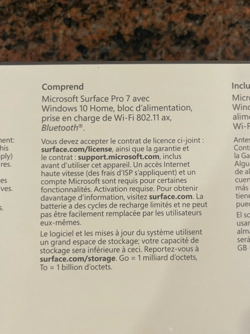 Microsoft Surface Pro 7 Tablet Model 1866 New